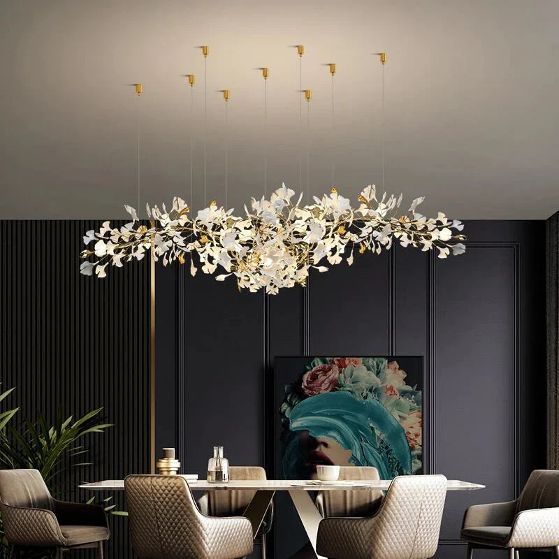 Gingko Leaves Chandelier - Image 3