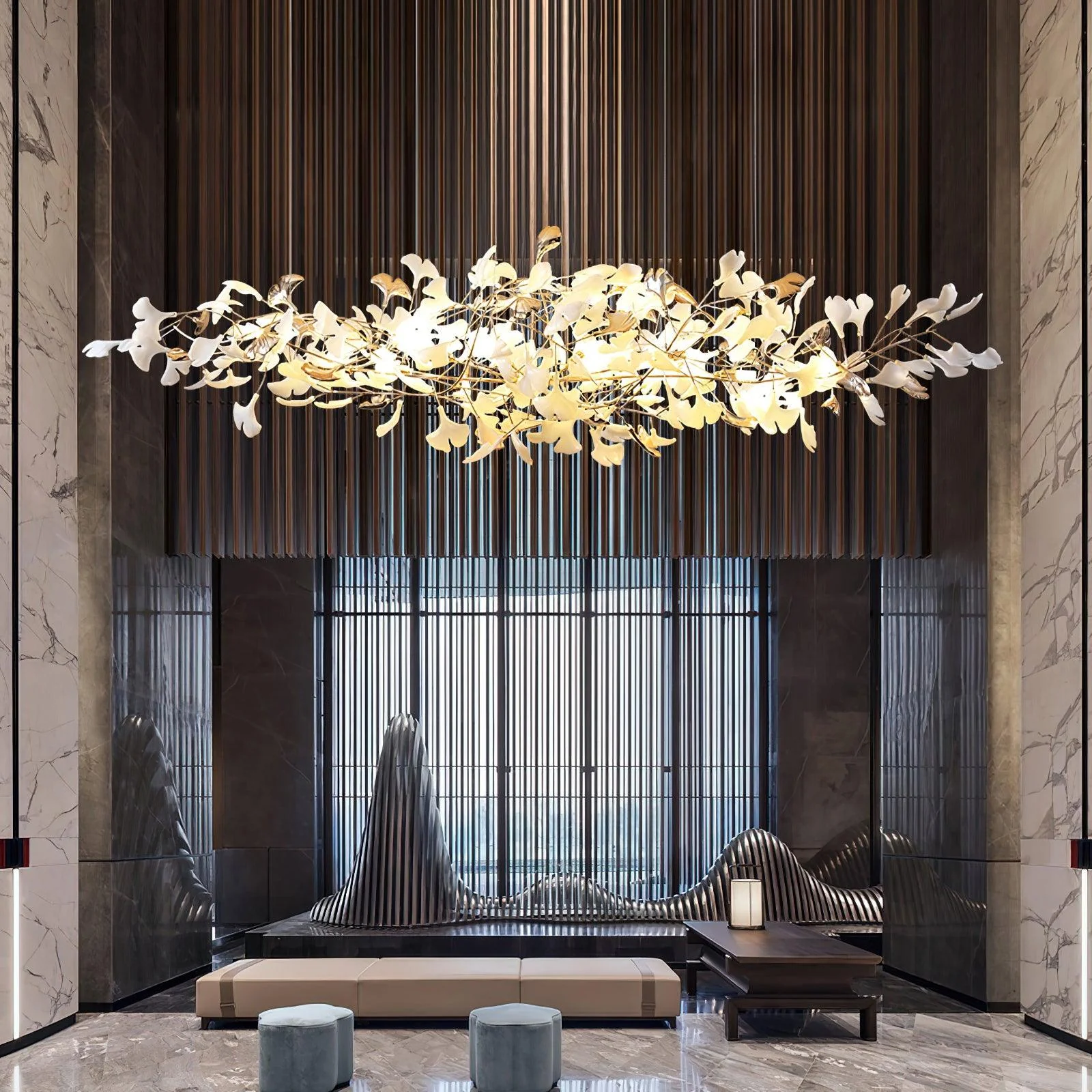 Ginkgo Cloud Chandelier - Image 4