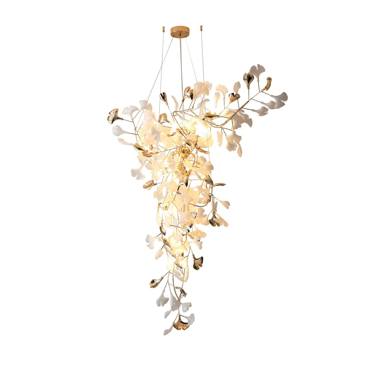 Ginkgo Tip Tlying Chandelier - Image 30