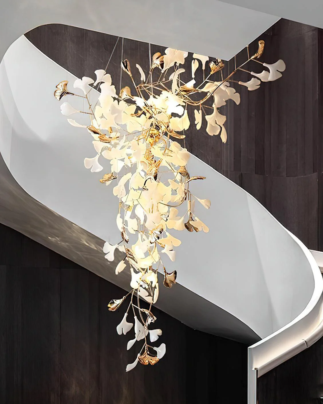 Ginkgo Tip Tlying Chandelier - Image 6
