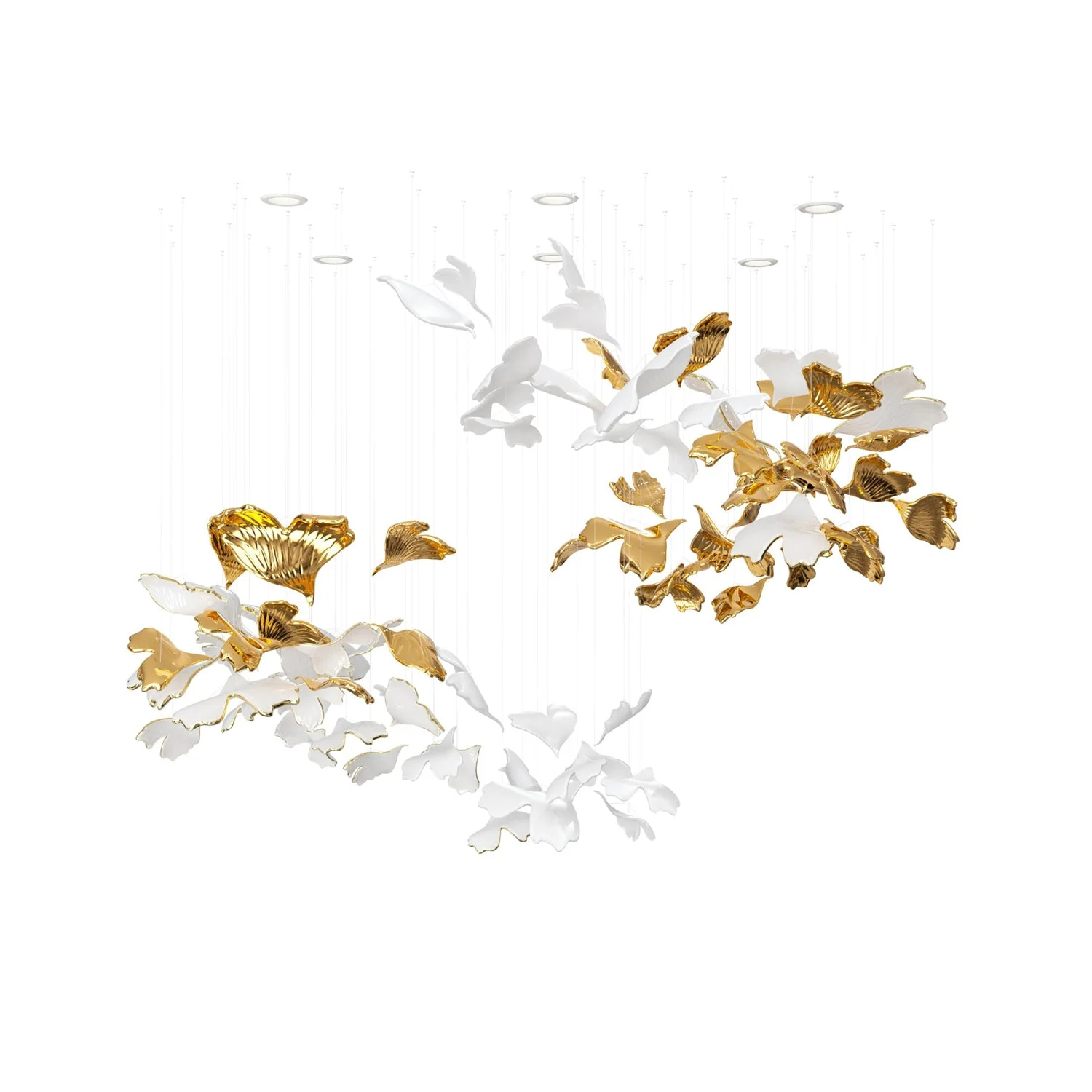 Ginkgo Tree Chandelier - Image 15