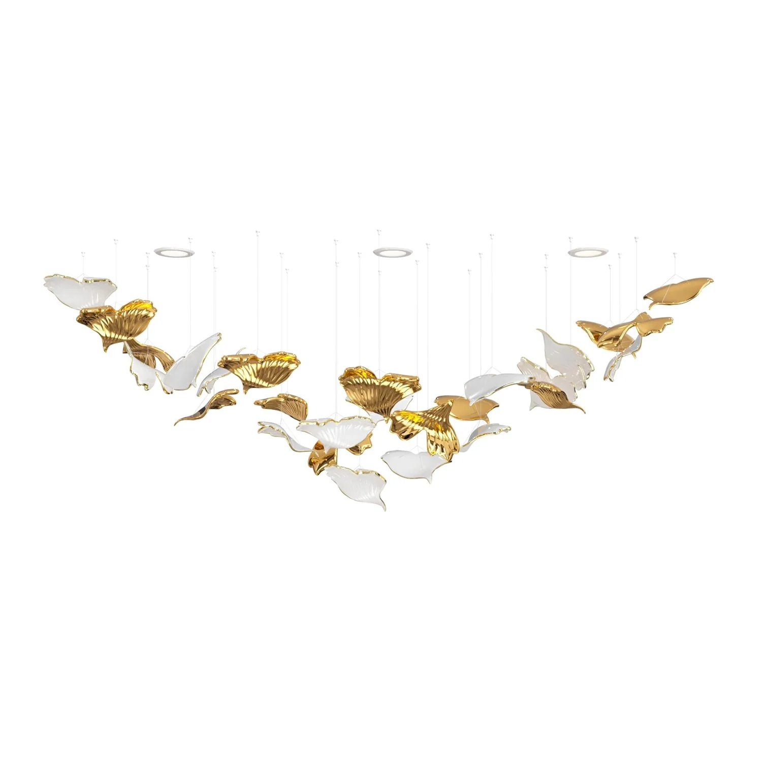 Ginkgo Tree Chandelier - Image 16
