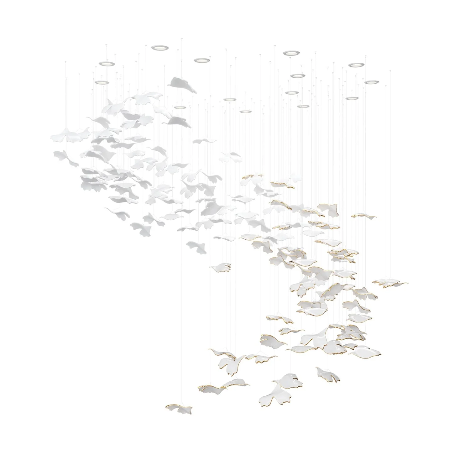 Ginkgo Tree Chandelier - Image 18