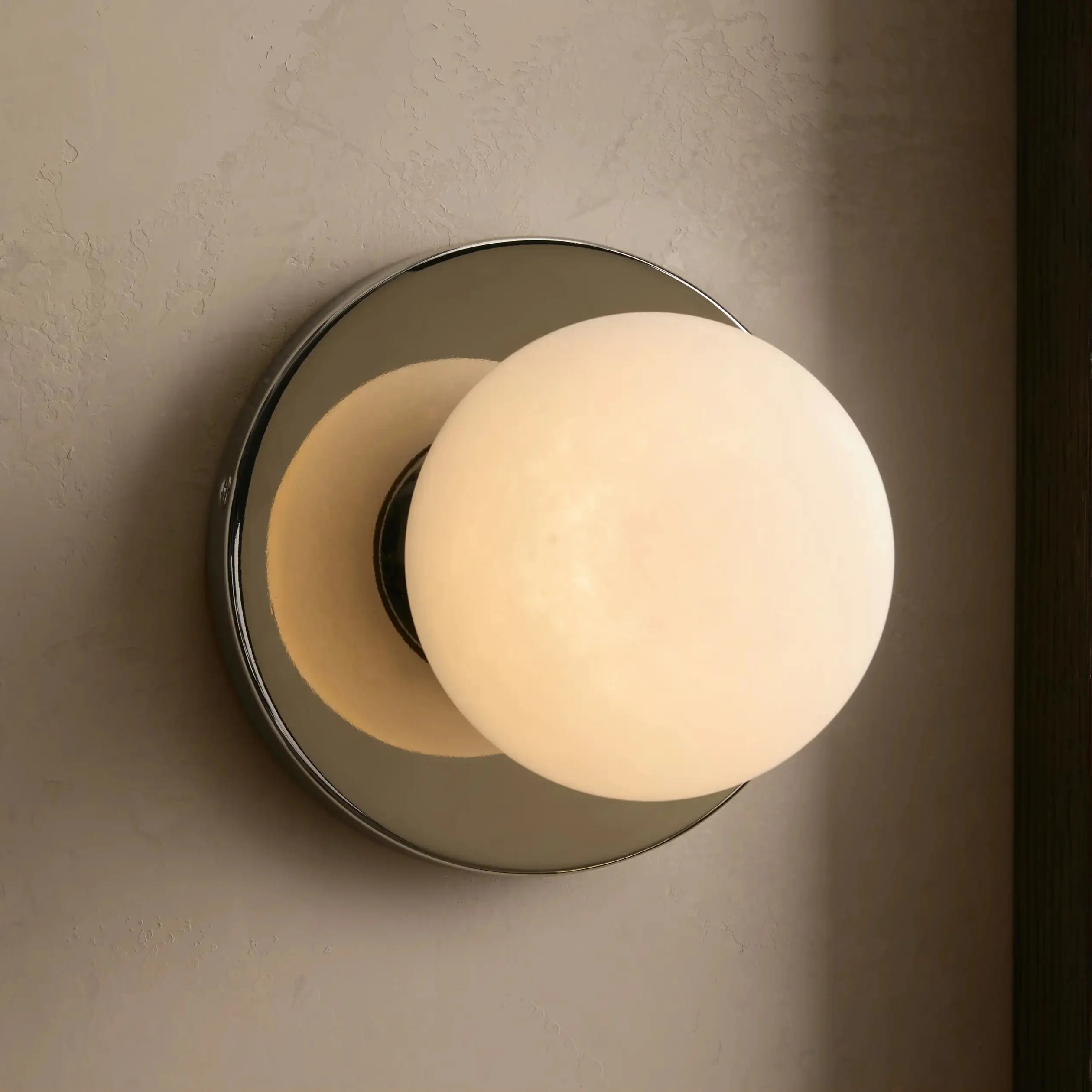 Girouette  Alabaster Sconce - Image 4