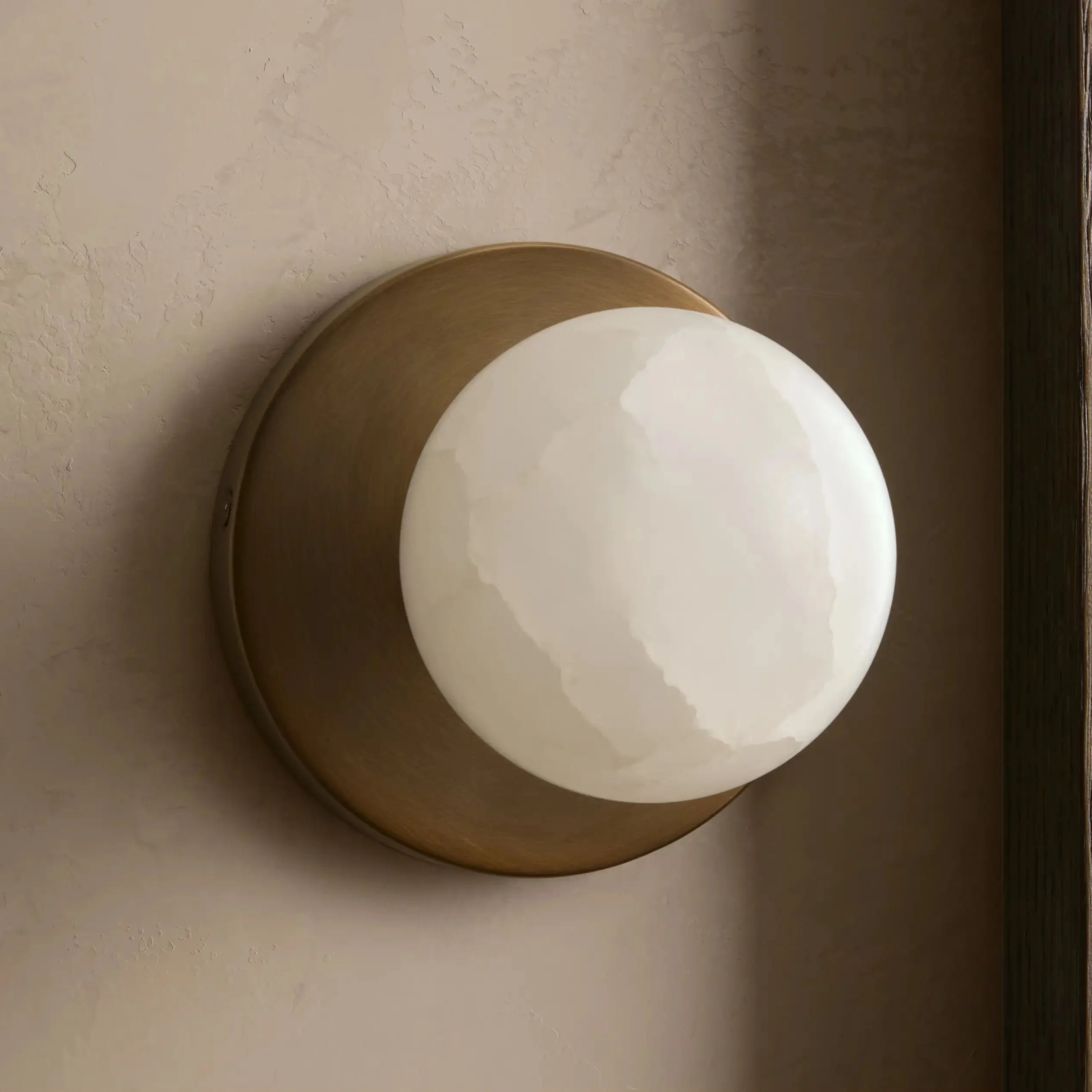 Girouette  Alabaster Sconce - Image 6