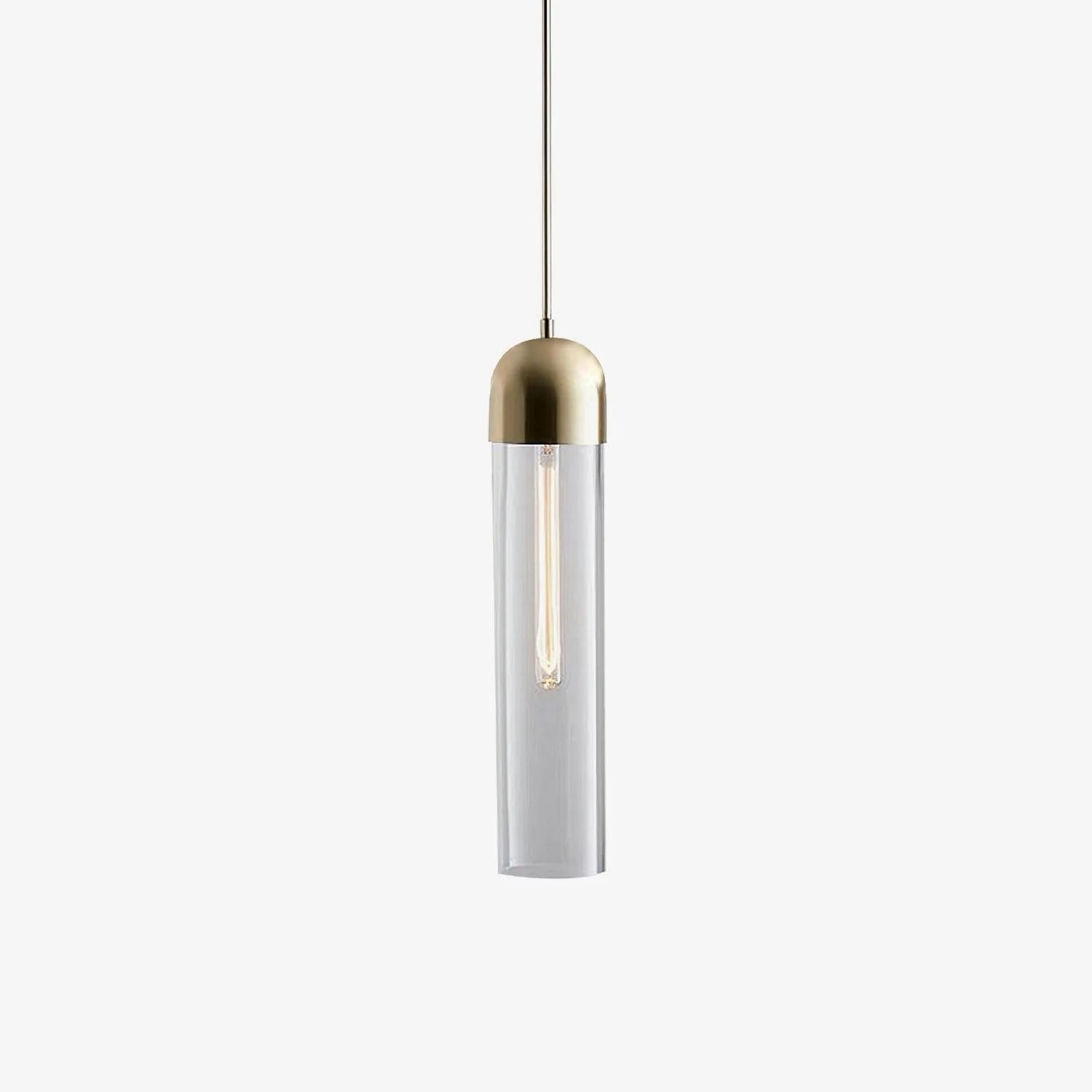 Glass Cylindrical Shape Pendant Light - Image 14