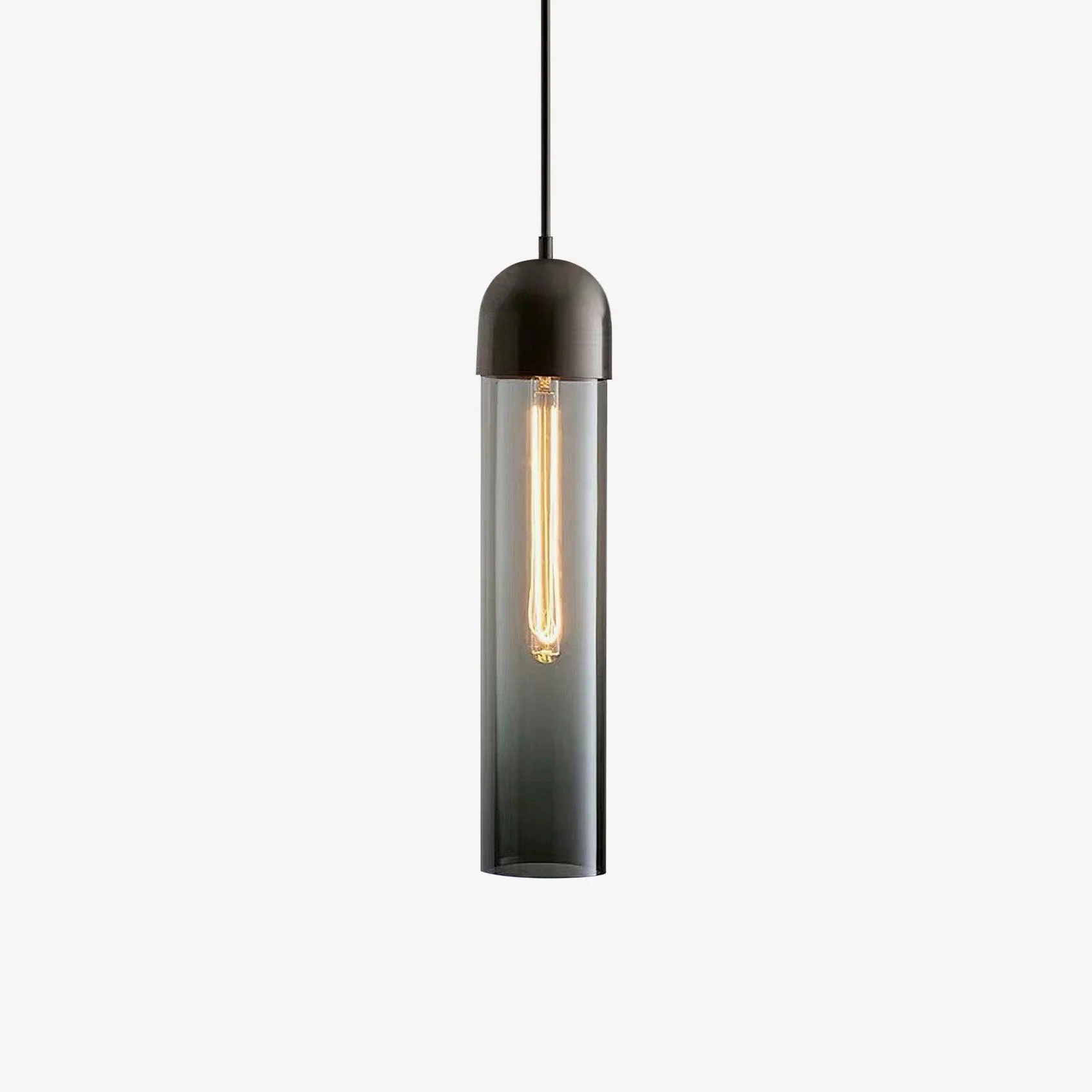 Glass Cylindrical Shape Pendant Light - Image 16