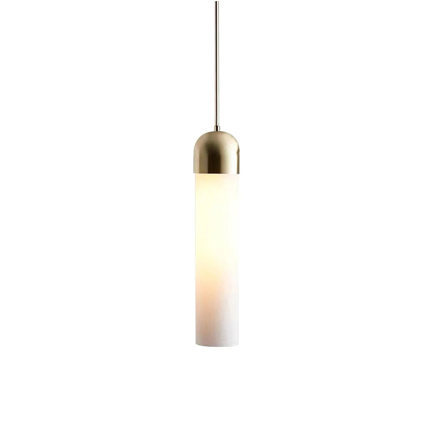 Glass Cylindrical Shape Pendant Light - Image 8