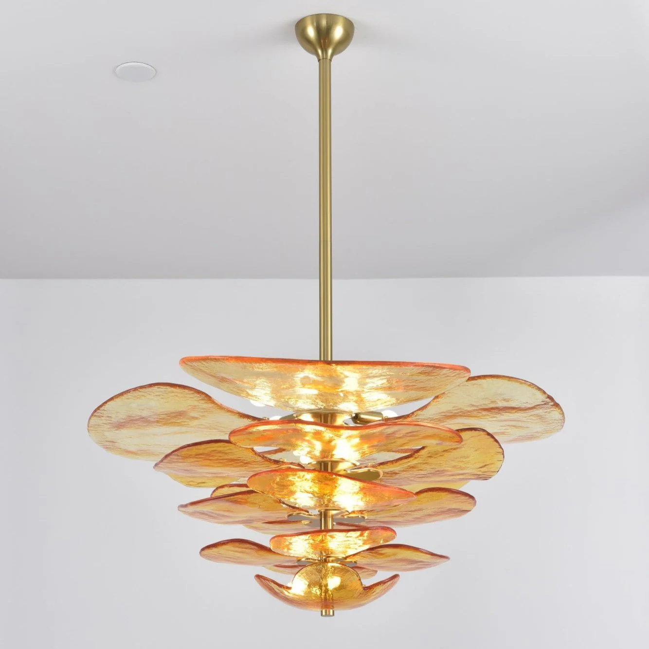 Petals Gold Murano Chandelier - Image 104