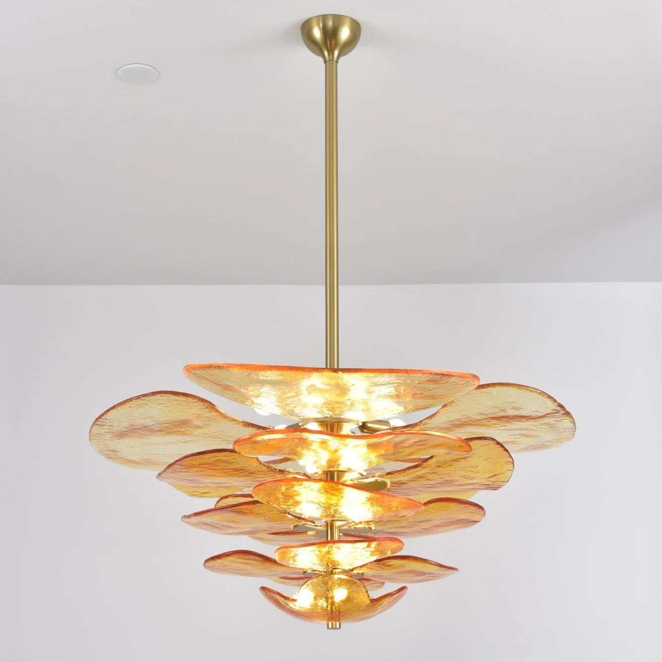 Petals Gold Murano Chandelier - Image 23