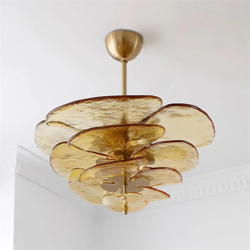 Petals Gold Murano Chandelier - Image 46