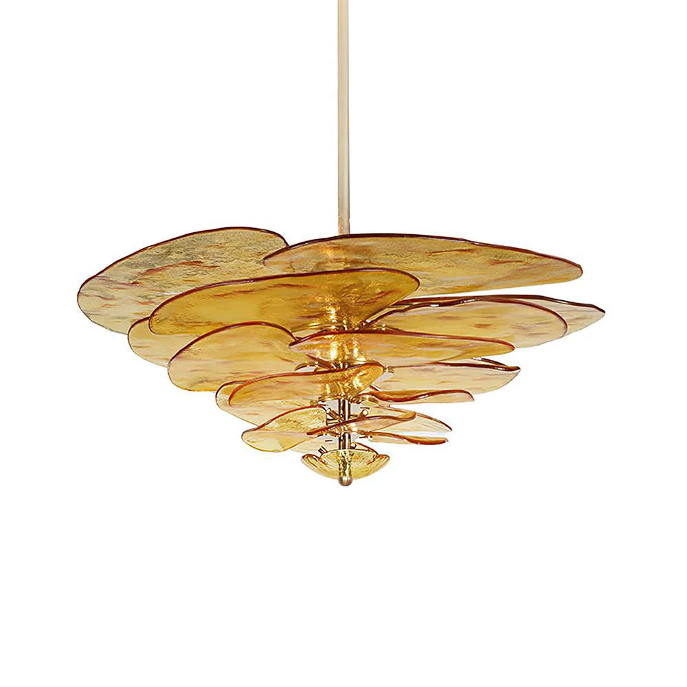 Petals Gold Murano Chandelier - Image 50