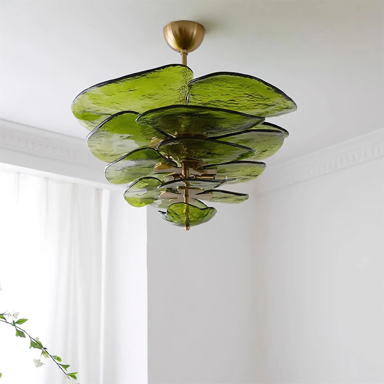 Petals Gold Murano Chandelier - Image 53