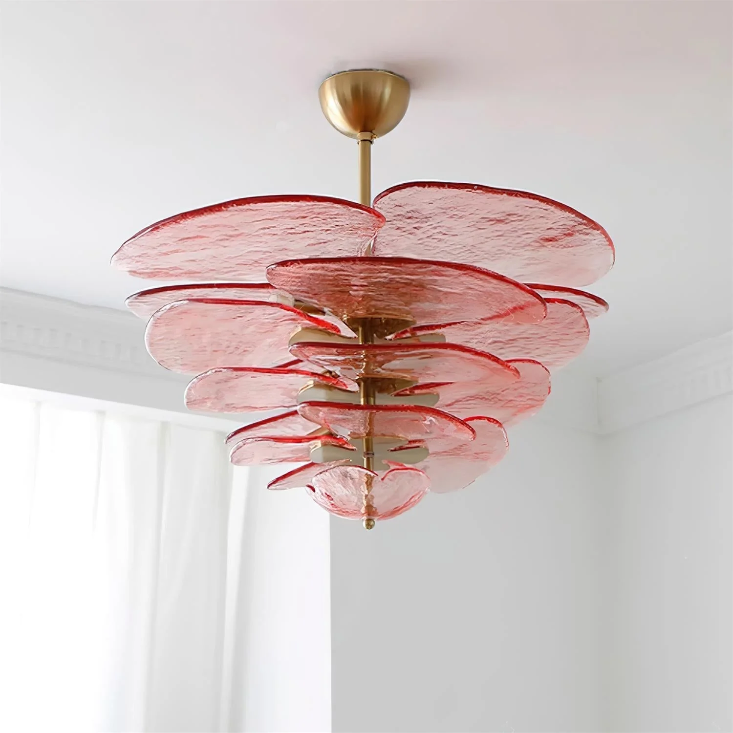 Petals Gold Murano Chandelier - Image 55