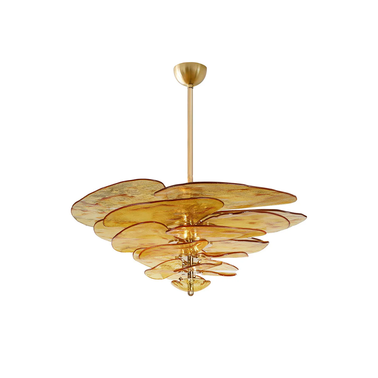 Petals Gold Murano Chandelier - Image 57