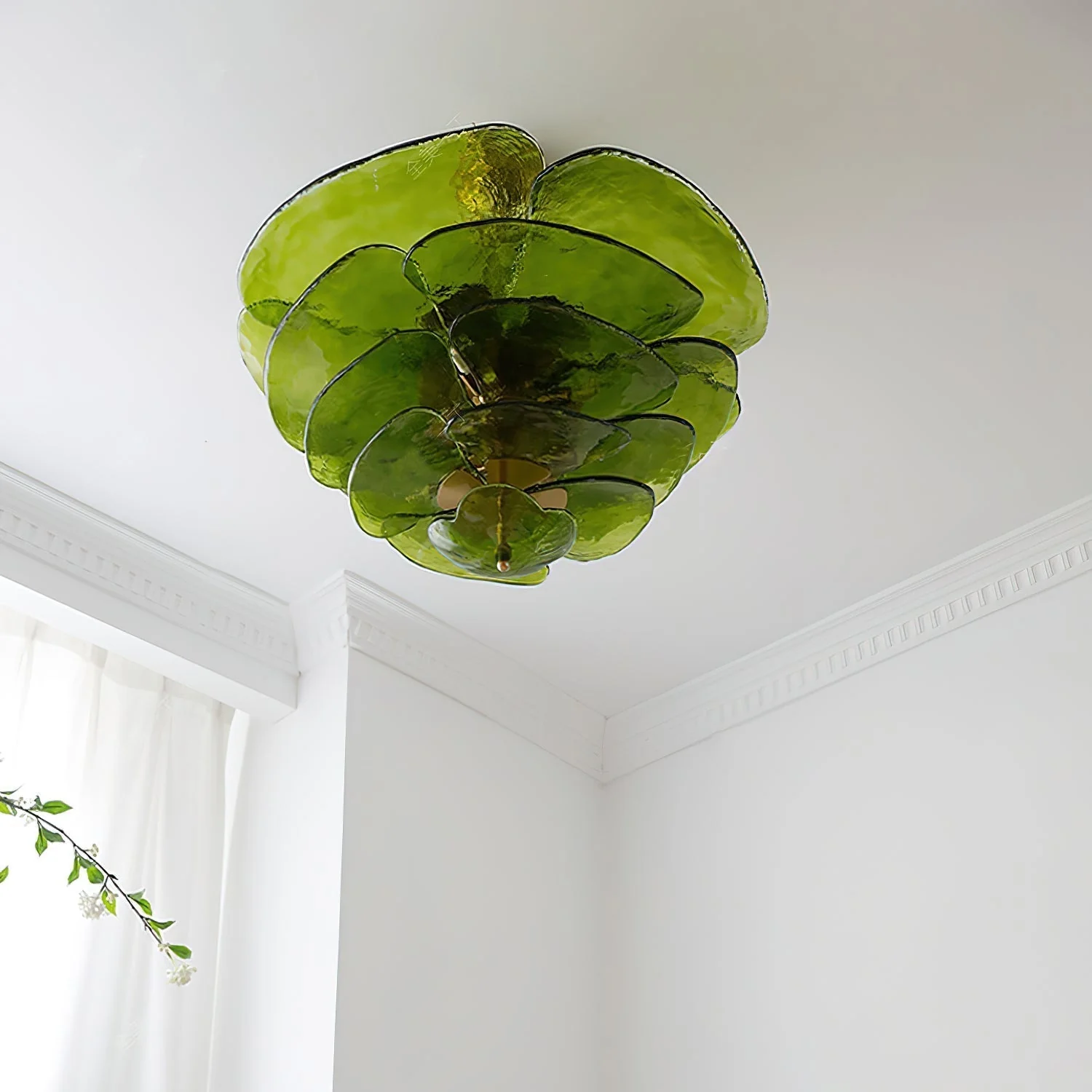 Petals Gold Murano Chandelier - Image 60