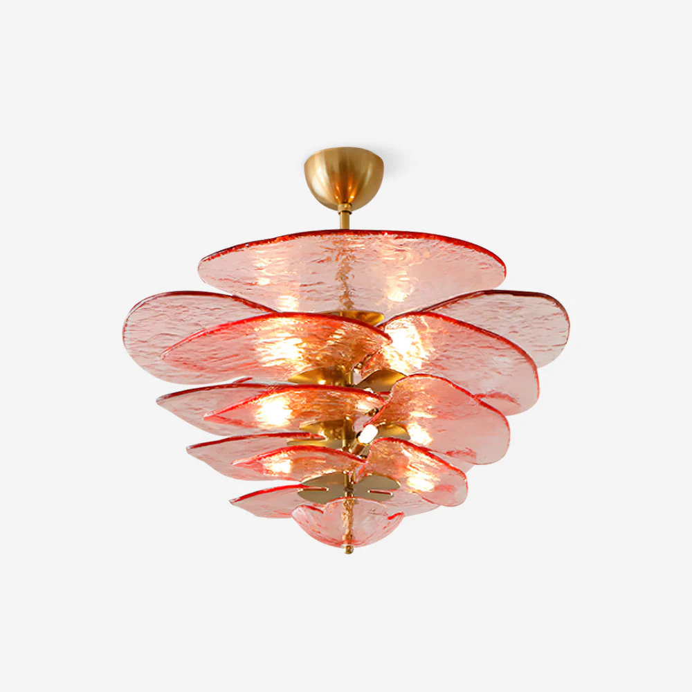 Petals Gold Murano Chandelier - Image 61