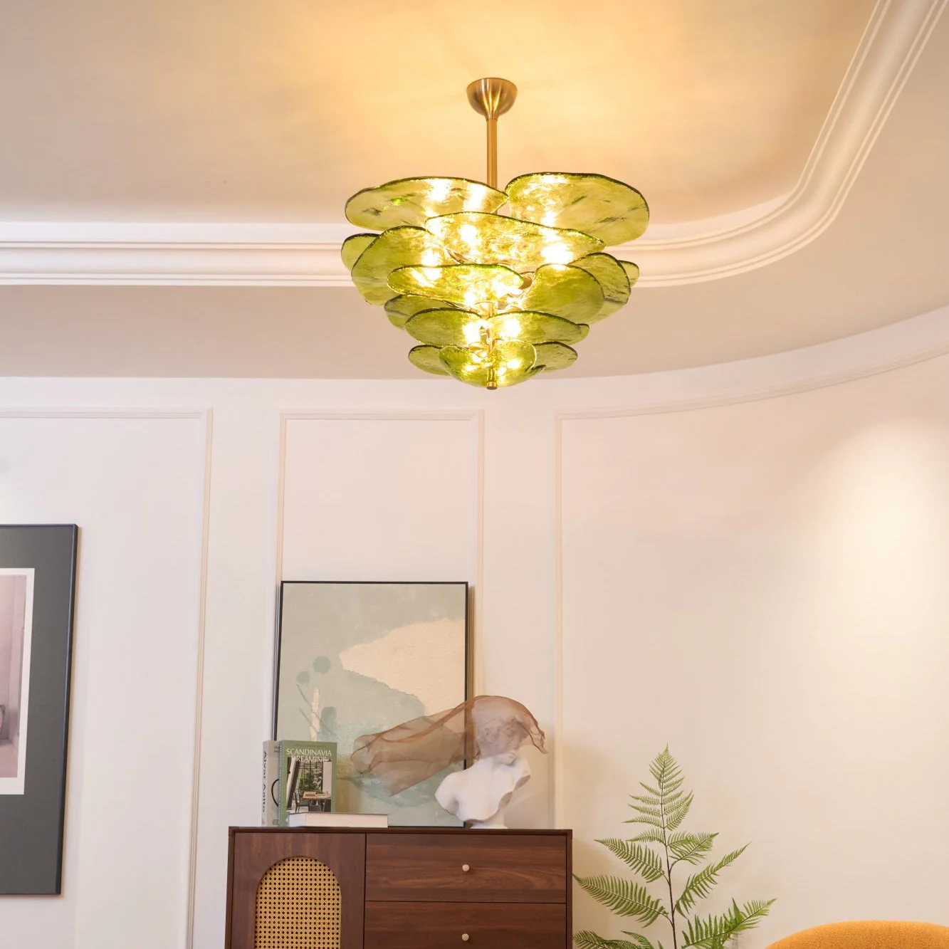 Petals Gold Murano Chandelier - Image 68