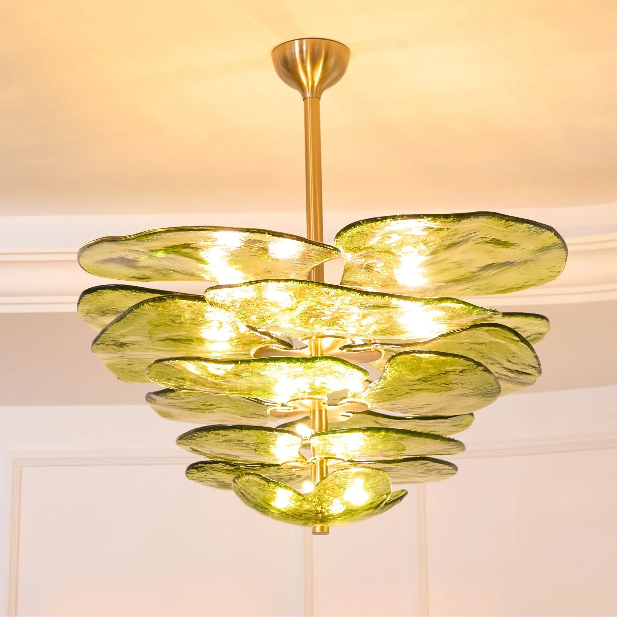 Petals Gold Murano Chandelier - Image 70