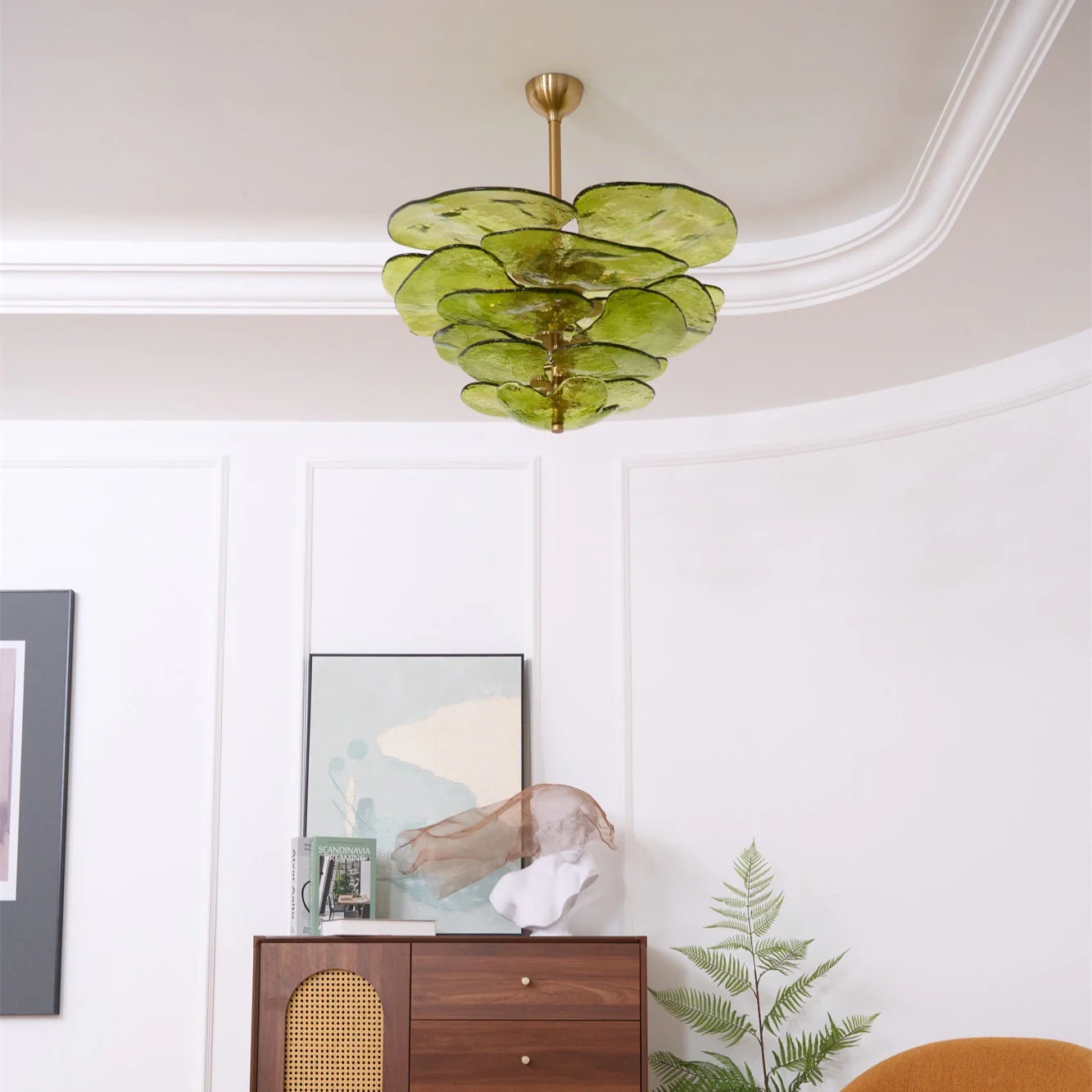 Petals Gold Murano Chandelier - Image 74