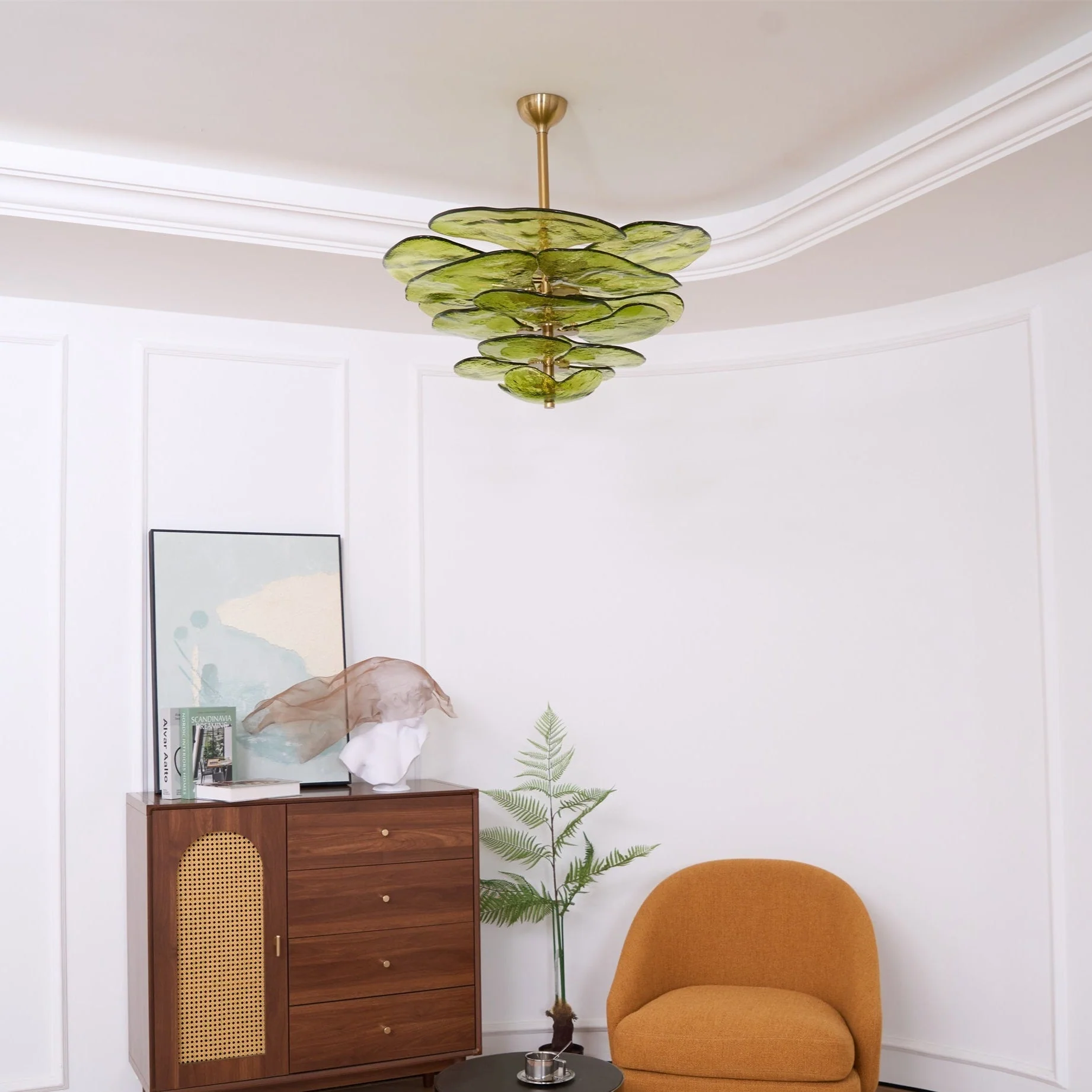 Petals Gold Murano Chandelier - Image 75