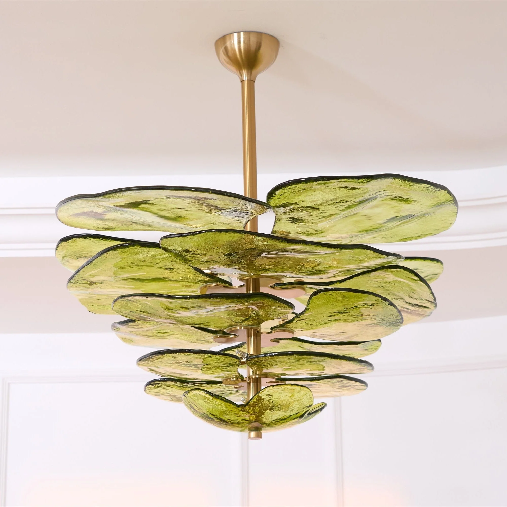 Petals Gold Murano Chandelier - Image 76