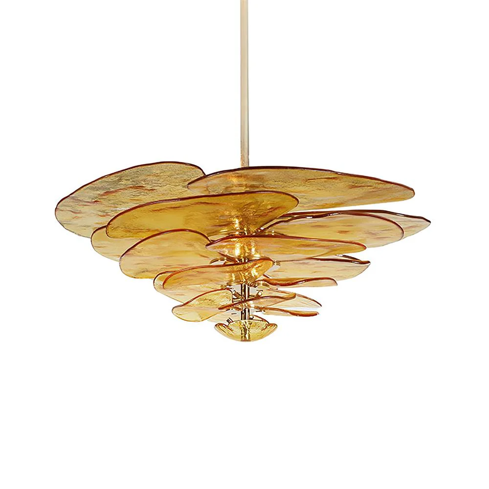 Petals Gold Murano Chandelier - Image 90