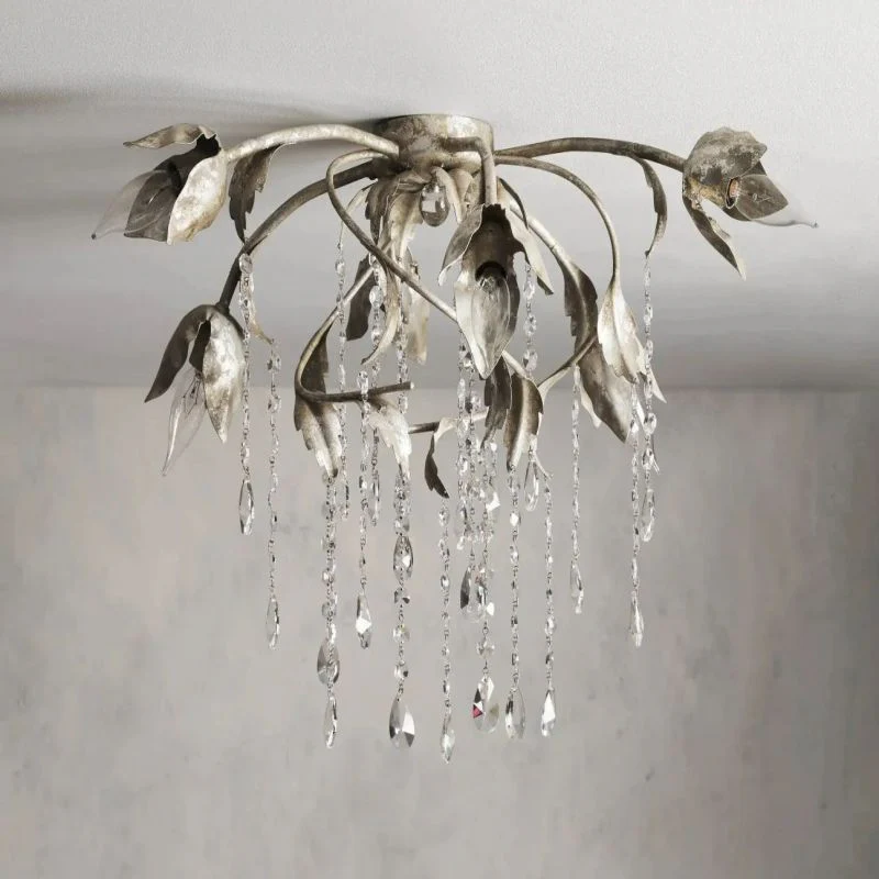 Gothic Viticci Flushmount 23.5" 32"-Silver - Image 12
