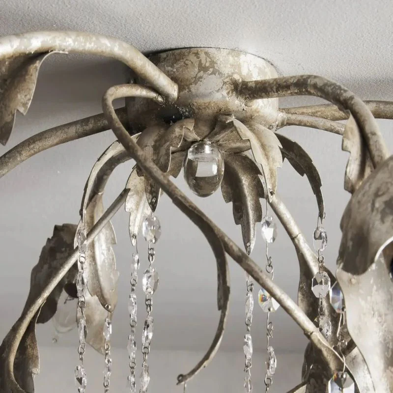 Gothic Viticci Flushmount 23.5" 32"-Silver - Image 13