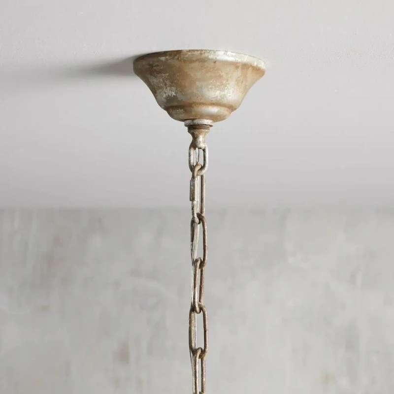 Gothic Viticci Round Chandelier 40"-Silver - Image 13
