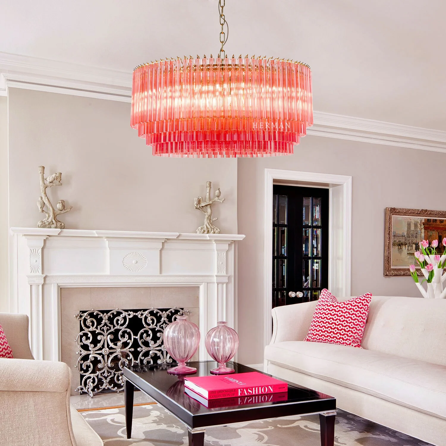 Amaro Drum Chandelier 51.2″ - Image 15