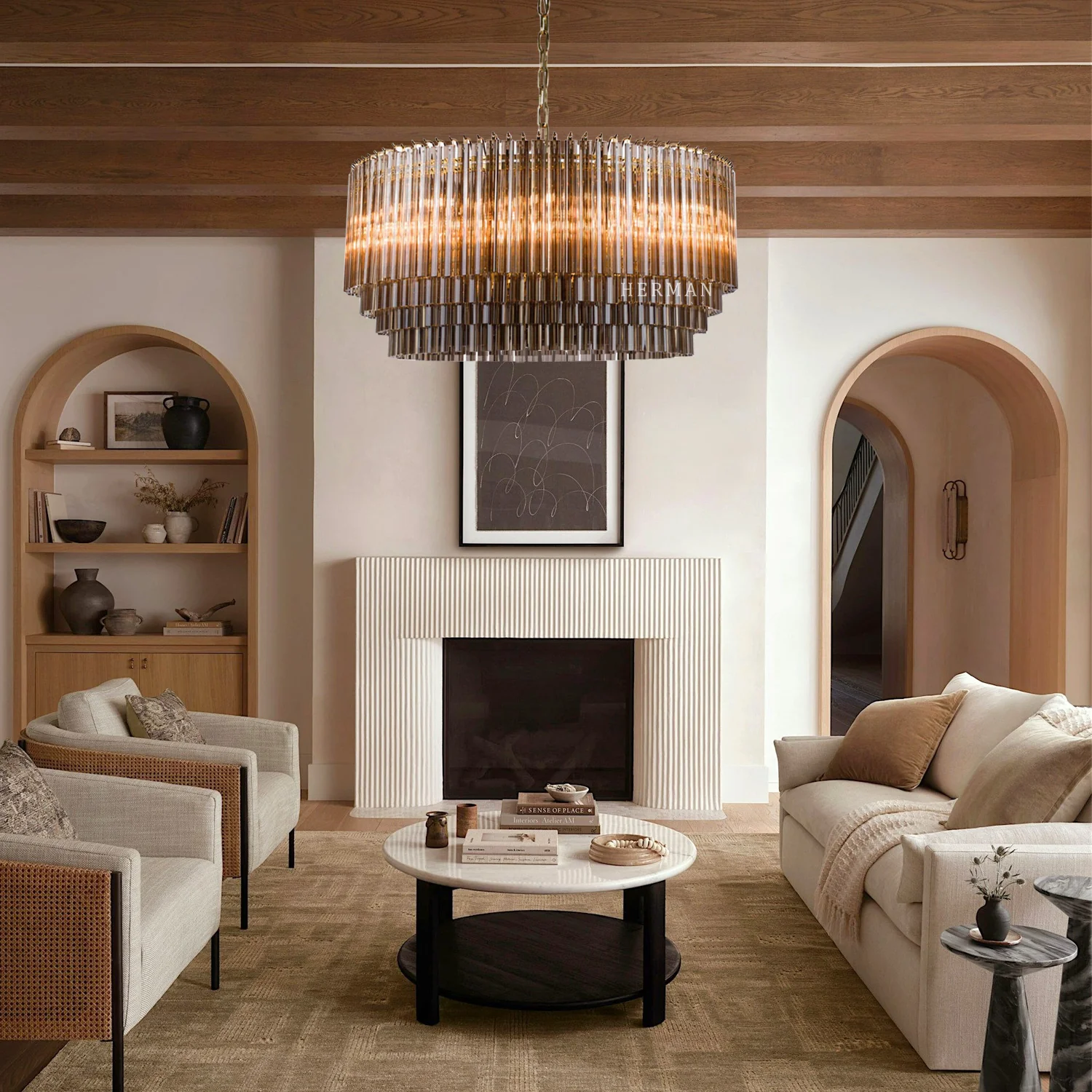 Amaro Drum Chandelier 51.2″ - Image 21