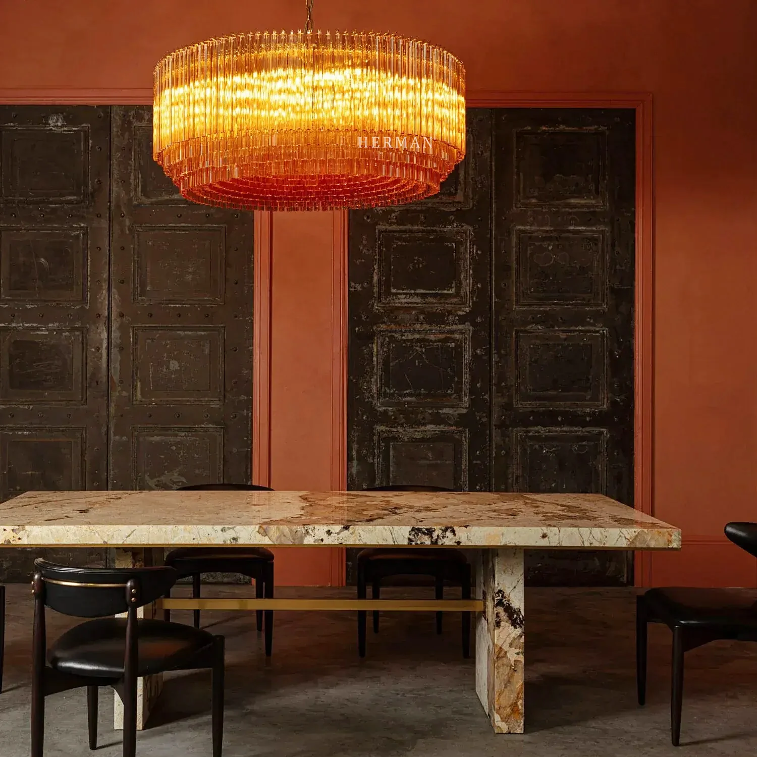 Amaro Drum Chandelier 51.2″ - Image 8