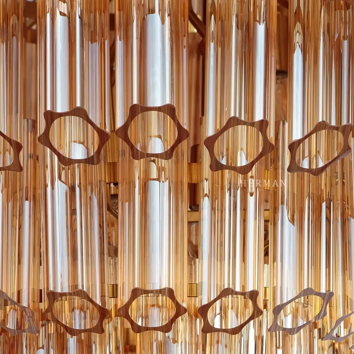 Grande Palermo Murano Chandelier  32.68" - Image 11