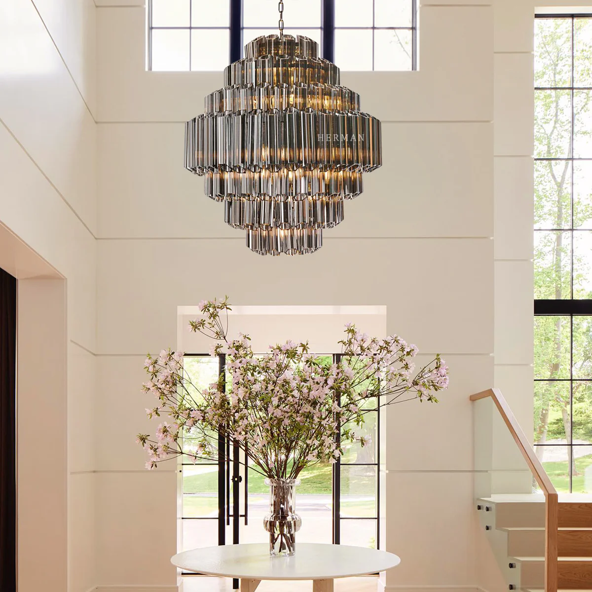 Grande Palermo Murano Chandelier  32.68" - Image 12