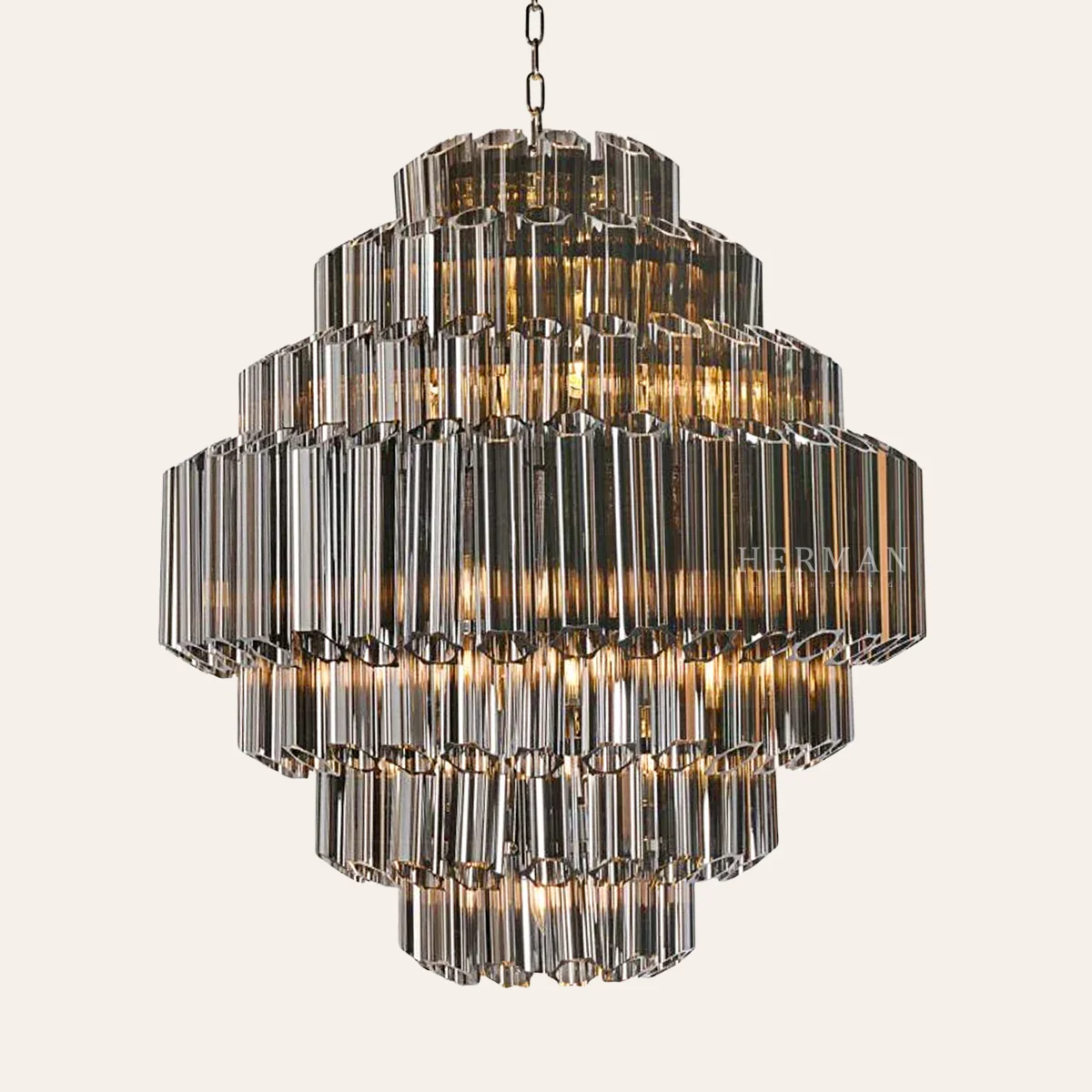 Grande Palermo Murano Chandelier  32.68" - Image 13