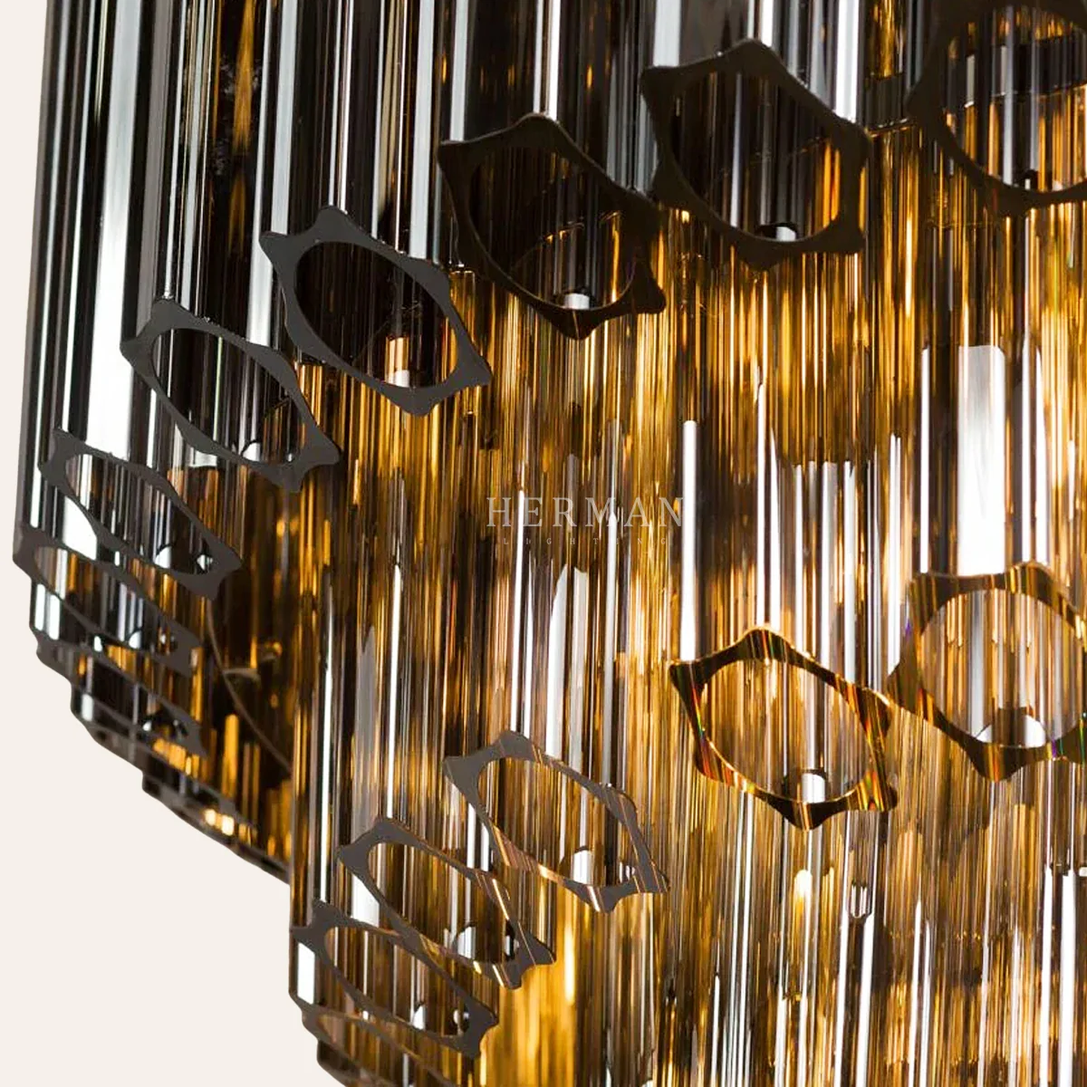 Grande Palermo Murano Chandelier  32.68" - Image 15
