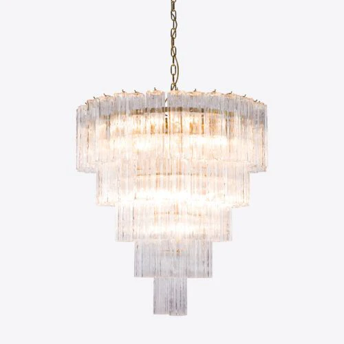 Grande Treviso Murano Chandelier 31.5" - Image 5