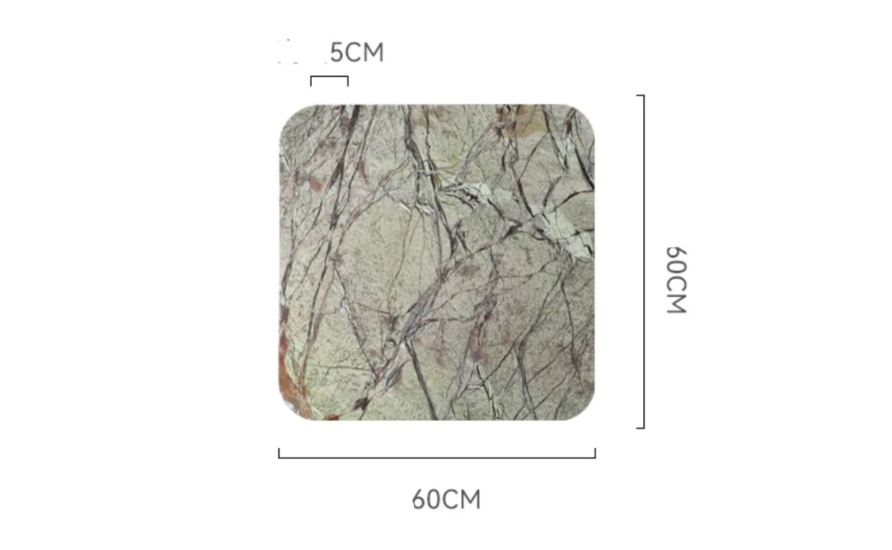 Green Marble Square Wall Lamp - Image 5