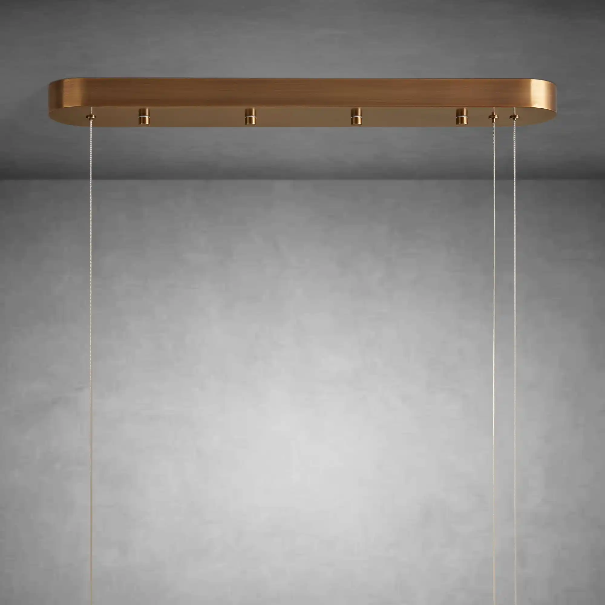 Halima Linear Alabaster LED Chandelier – 64" & 74" Options - Image 8