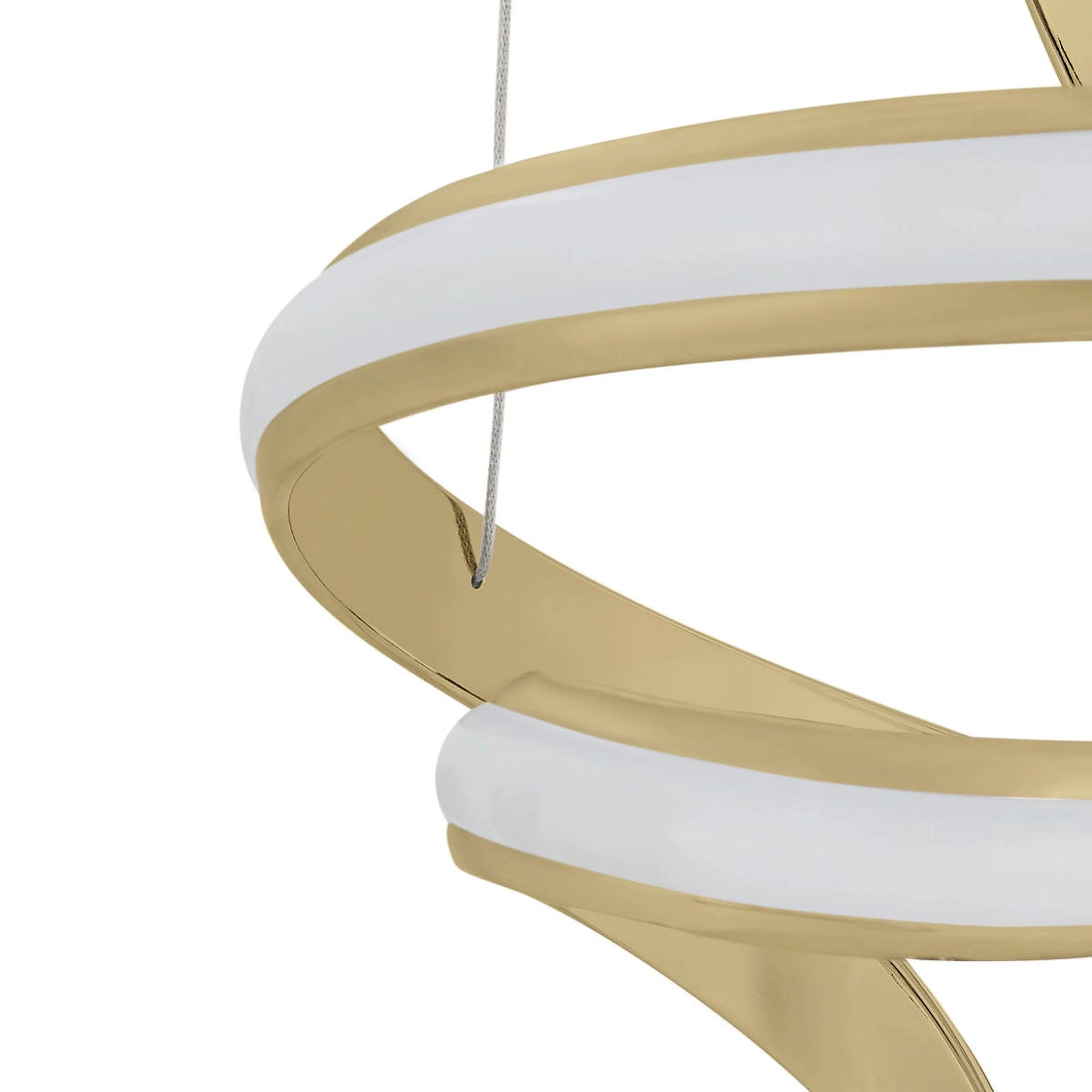 Hamburg LED Chandelier // Sandy Gold - Image 3