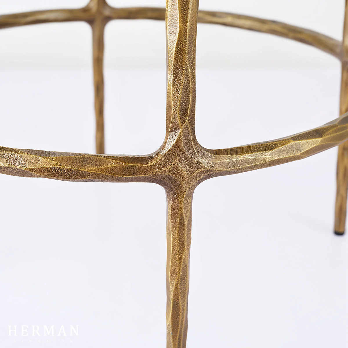 Hand-Forged Metal Bar Swivel Counter Stool - Image 28