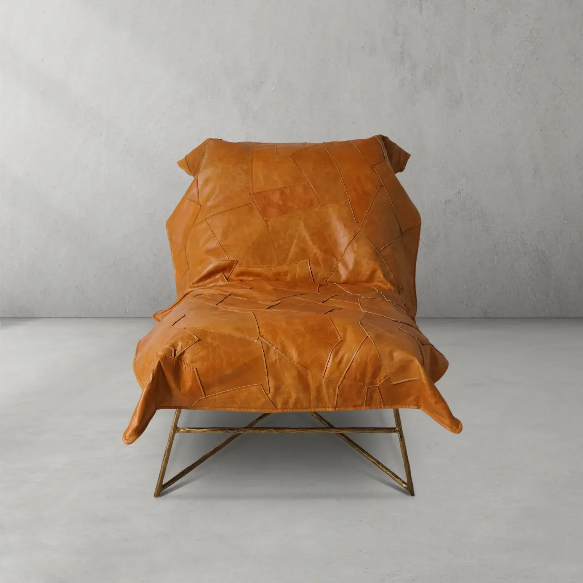Hand-Forged Metal Leisure Chair - Image 6