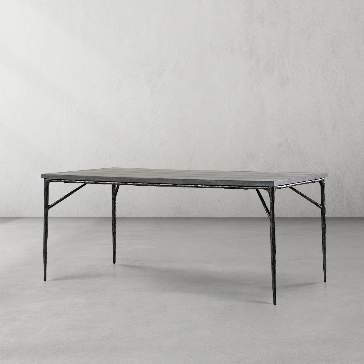 Hand-Forged Metal Medieval Style Dining Table - Image 13