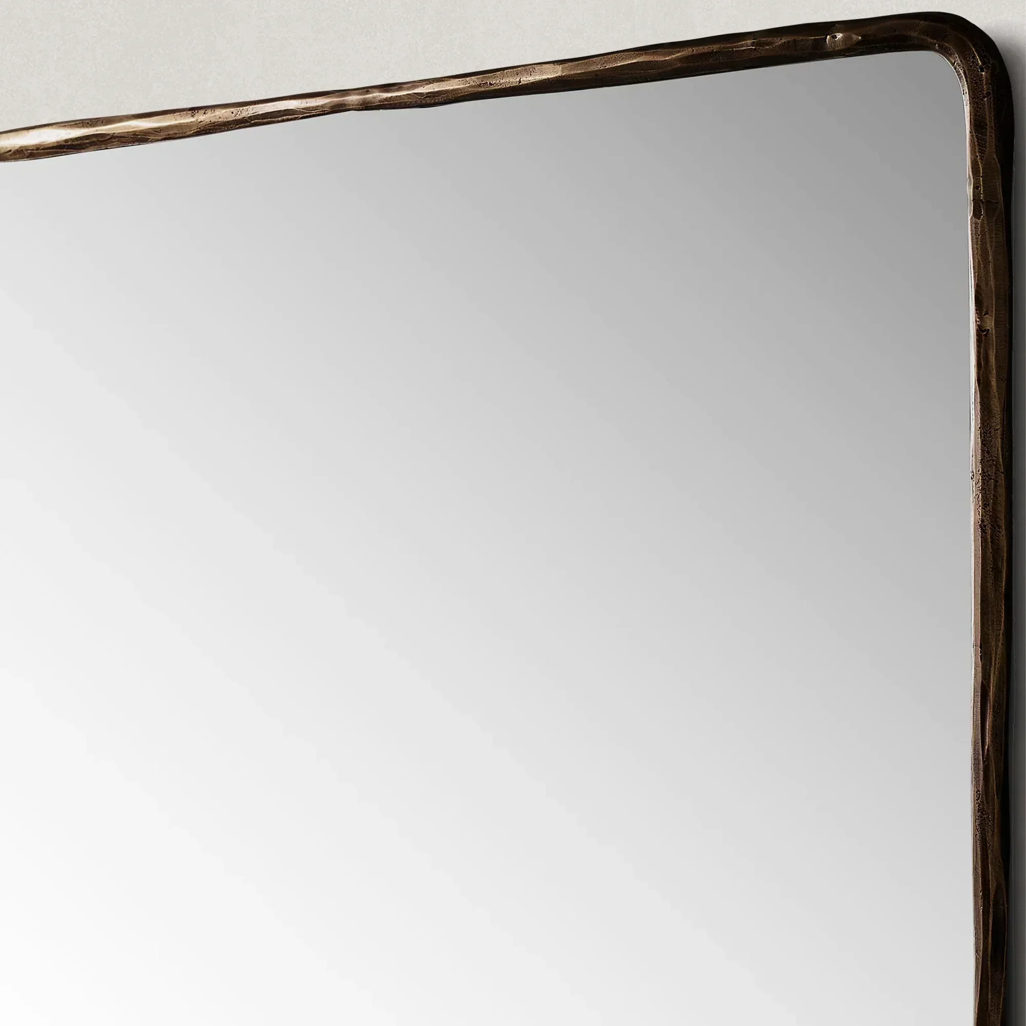 Hand-Forged Metal Mirror - Image 9