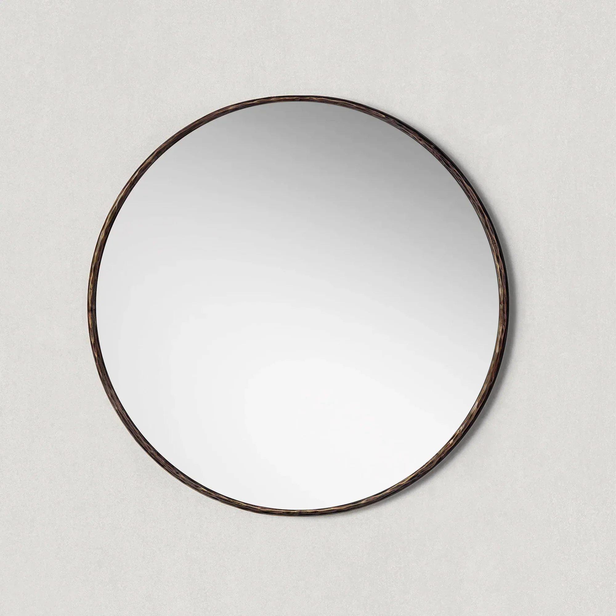 Hand-Forged Metal Round Mirror - Image 12