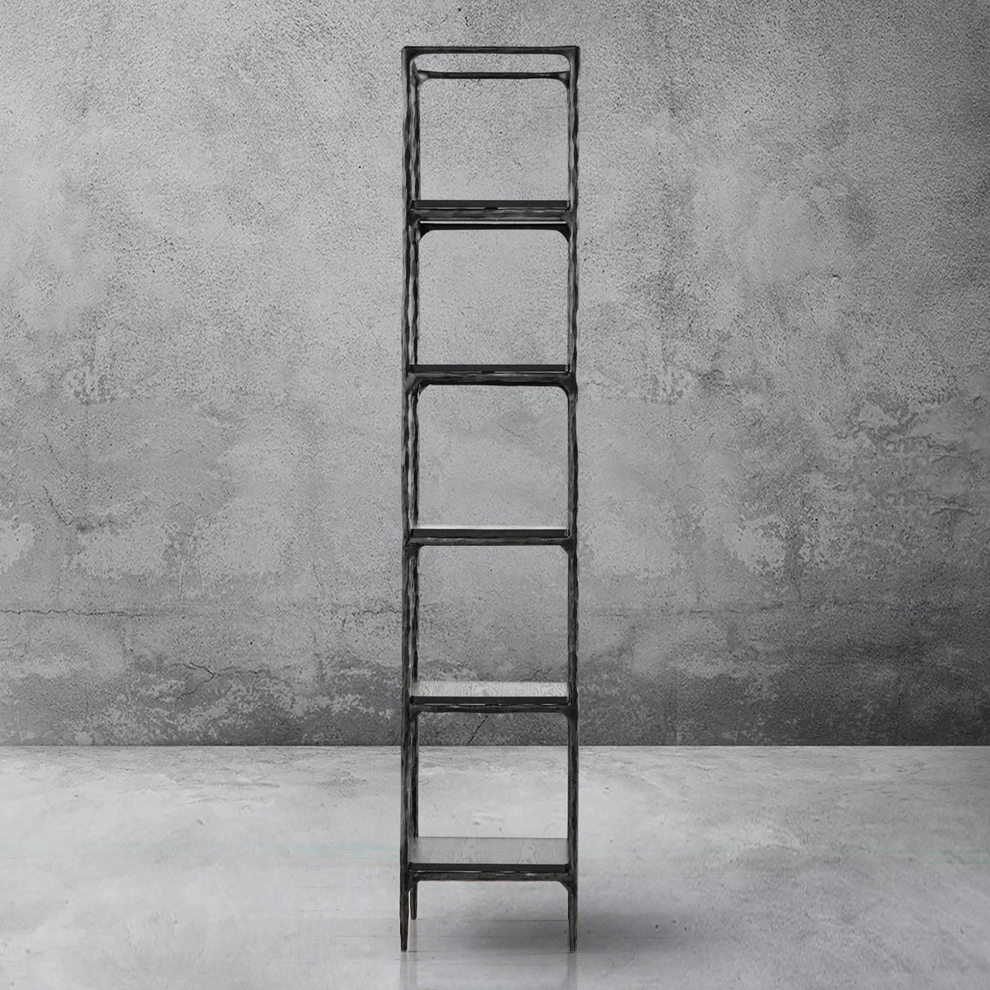 Hand-Forged Metal Wooden Shelving - Image 10