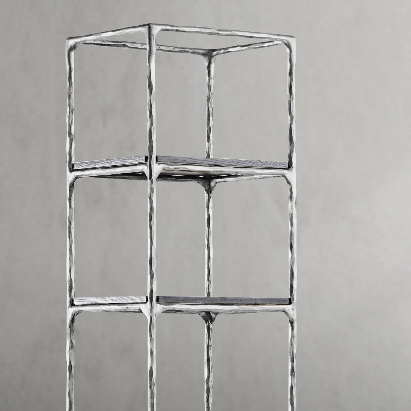 Hand-Forged Metal Wooden Shelving - Image 18