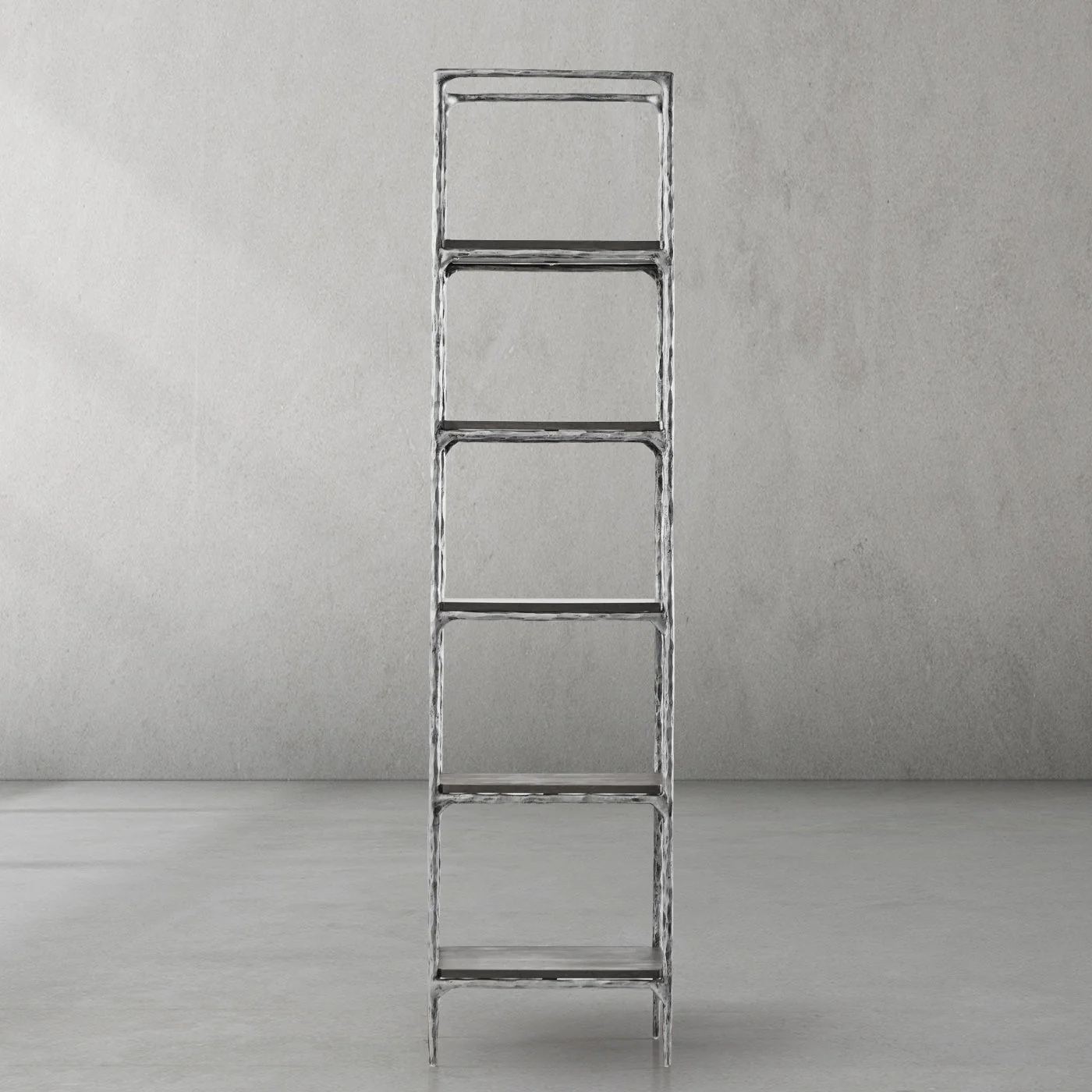 Hand-Forged Metal Wooden Shelving - Image 24