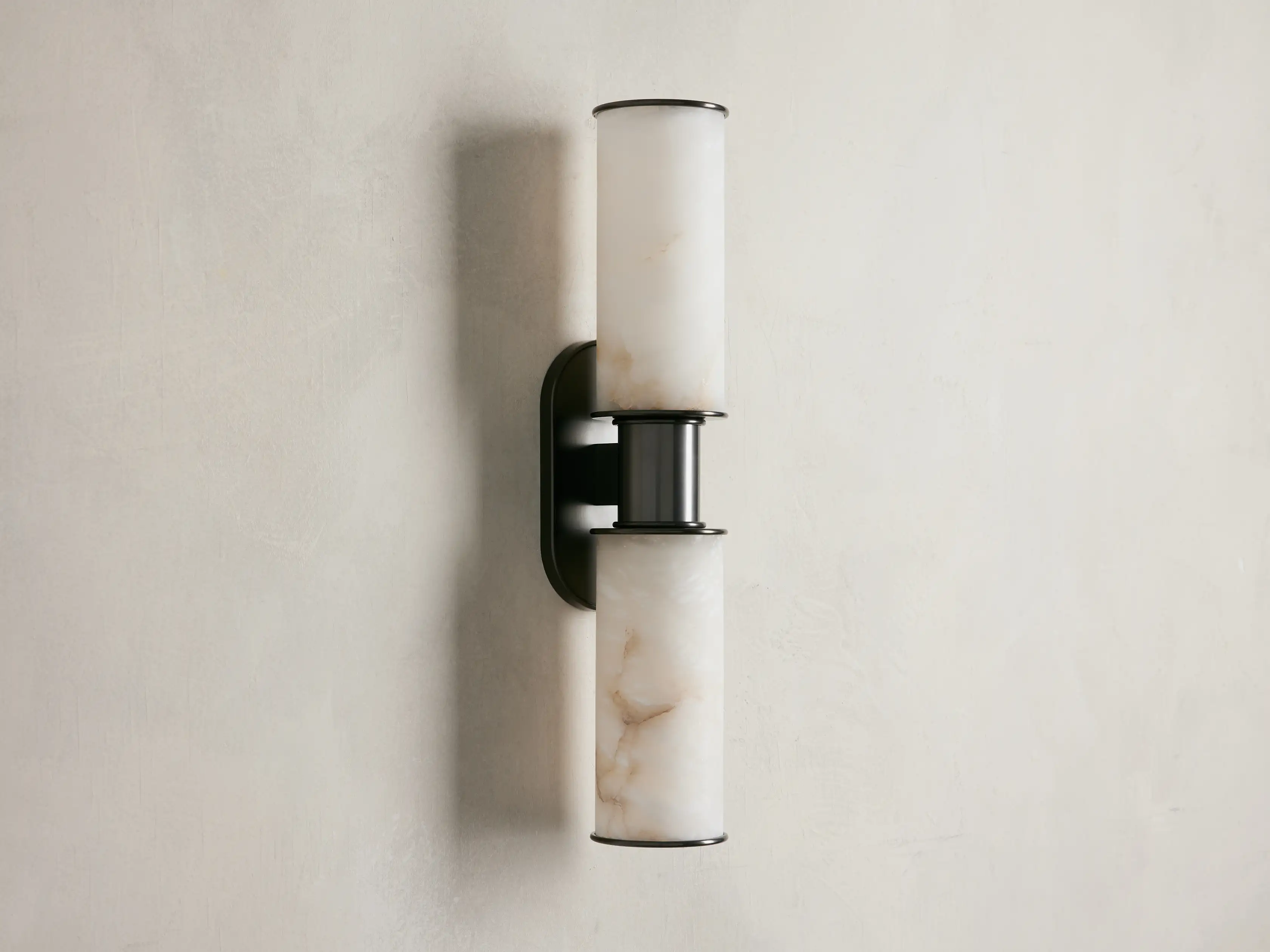 Harlin Double Sconce in Alabaster - Image 6